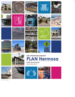 PLAN Hermosa Public Review Draft December 2015