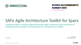 Safe Agile Architecture Toolkit