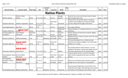 2021 Spring Plant Sale List with Prices and Sizes Rev. 0.Xlsx