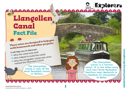 Llangollen Canal Fact File