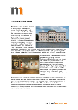 About Nationalmuseum