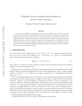 Evolution of Non-Compact Hypersurfaces by Inverse Mean Curvature