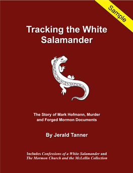 Tracking the White Salamander