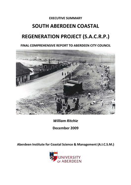 South Aberdeen Coastal Regeneration Project (S.A.C.R.P.)