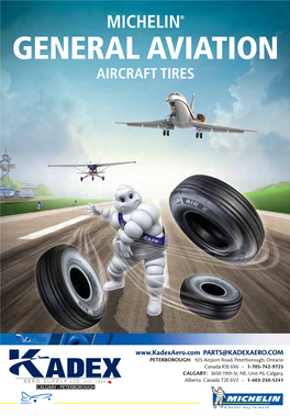 GENERAL AVIATION AIRCRAFT TIRES Copyright ©2013 Michelin North America, Inc