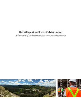 The Village at Wolf Creek's Jobs Impact