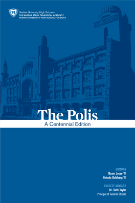 The Polis Yuhsb.Org a Centennial Edition