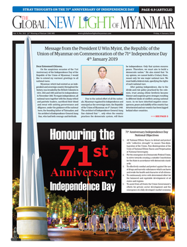 Anniversary of Independence Day Page-8,9 (Article)