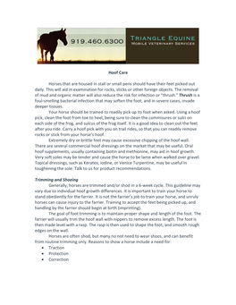 Hoof Care.Pdf