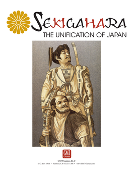 SEKIGAHARA — Rules of Play 1 GMT Games