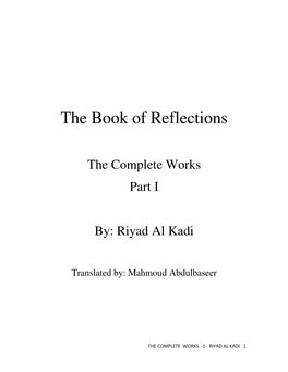 The Book of Reflections