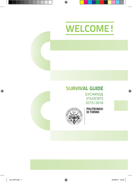 Survival Guide Exchange Students 2015/2016