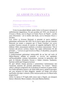 Alahor in Granata