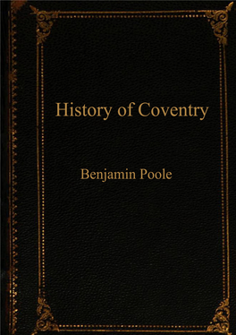 History of Coventry