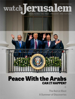 Peace with the Arabs CAN IT HAPPEN?