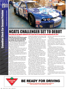 Inside Track Master Quark 8 5/3/2011 12:47 PM Page 46 Nacsar Canadian Tire Series Canadian Tire Nacsar Courtesy of Mopar