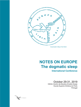 NOTES on EUROPE the Dogmatic Sleep International Conference