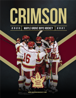 Maple Grove Boys Hockey 2020 2021