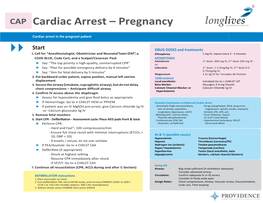 Cardiac Arrest Pregnancy