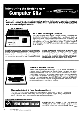 The Heathkit H8 Or H11 Computers