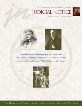 Judicial Notice Issue 6 L January 2009