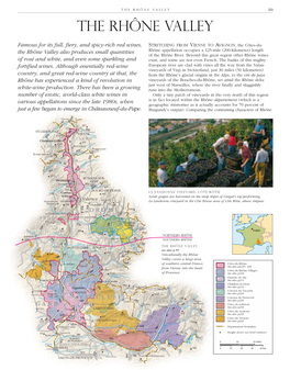 The Rhône Valley 213 the Rhône Valley