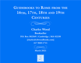 Charles Wood Bookseller P.O