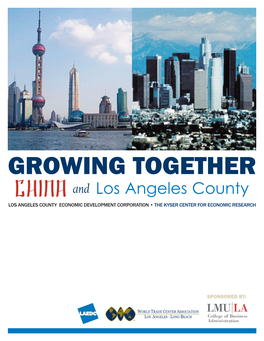 GROWING TOGETHER CHINA and Los Angeles County