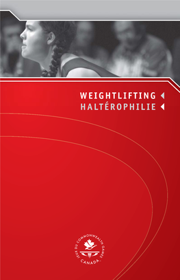 Weightlifting Haltérophilie