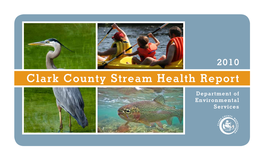 2010 Stream Health Report