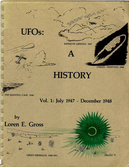 Ufos: a HISTORY