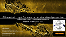 The Legal Framework