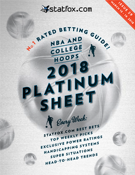 2018 Platinum Sheet