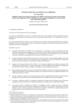 Décision D'exécution (Ue)