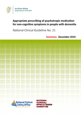 National Clinical Guideline No. 21