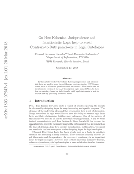 On How Kelsenian Jurisprudence and Intuitionistic Logic Help to Avoid