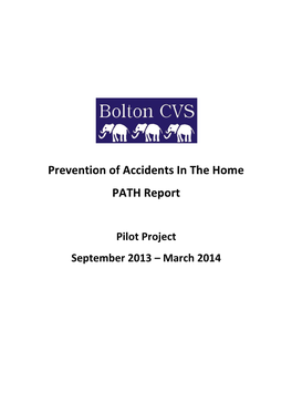 Prevention of Accidents in the Home PATH Report