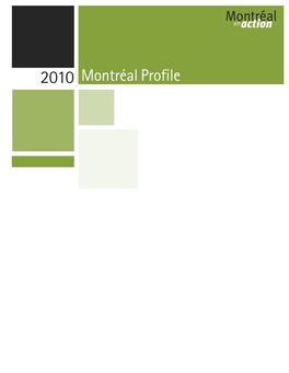 2010 Budget – Montréal Profile