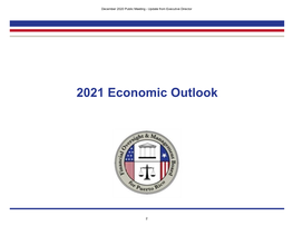 2021 Economic Outlook