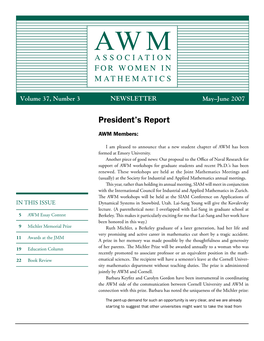 AWM Newsletter