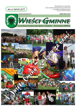 Wieści Gminne Nr 4/2019 (57)