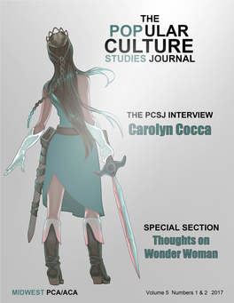 The Popular Culture Studies Journal