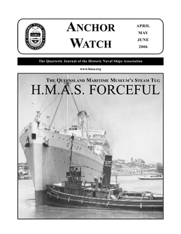 Spring 2006 HNSA Anchor Watch.Qxp