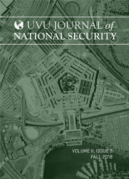 Uvu Journal of National Securit