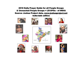 India Prayer Guide