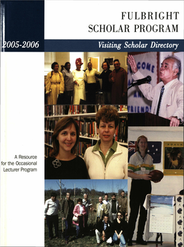 Fulbright Scholars Directory