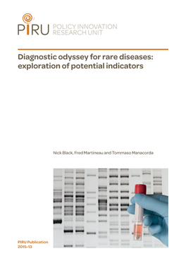 Diagnostic Odyssey for Rare Diseases: Exploration of Potential Indicators