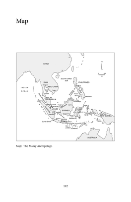 192 Map: the Malay Archipelago