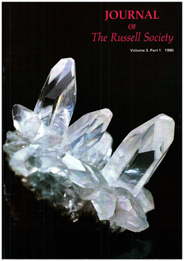 Journal of the Russell Society, Vol 3 No. 1