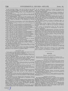 Congressional Record-Senate. April 28